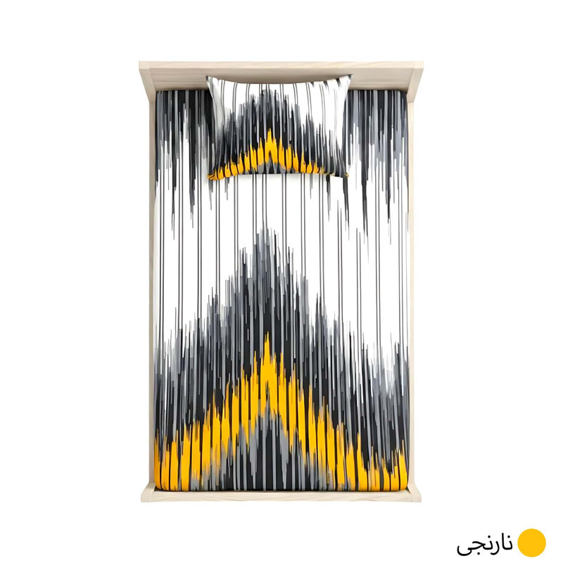 روتختی یک نفره مدل آبشار رنگی سایز 200x90 سانتی‌متر