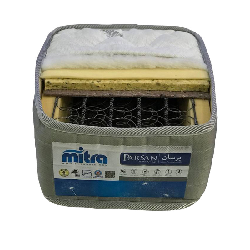 تشک میترا مدل پرسان دو نفره سایز 160×200 سانتی متر