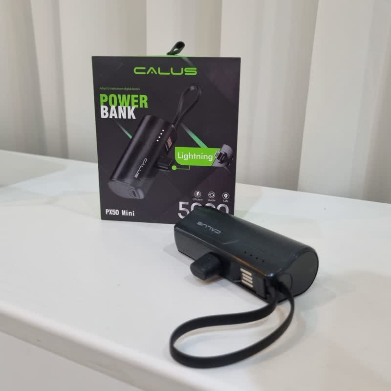 پاوربانک کالوس مدل PX50 mini ظرفیت 5000 میلی آمپر ساعت