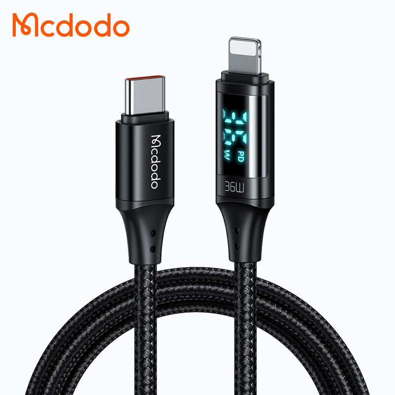 کابل تبدیل USB-C به لایتنینگ مک دودو مدل CA-1030 طول 1.2 متر