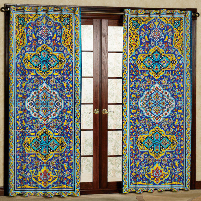 پرده مدل سنتی کد 1 سایز 280x140 سانتی متر