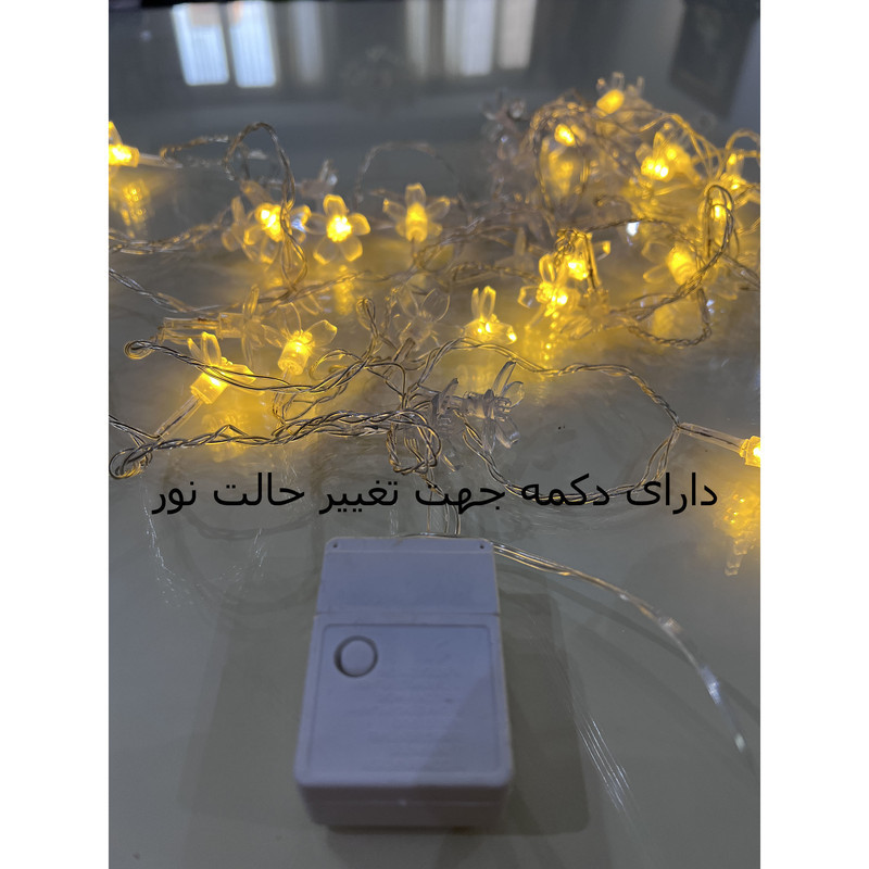 ریسه ال ای دی مدل بابونه طول 480 سانتی متر