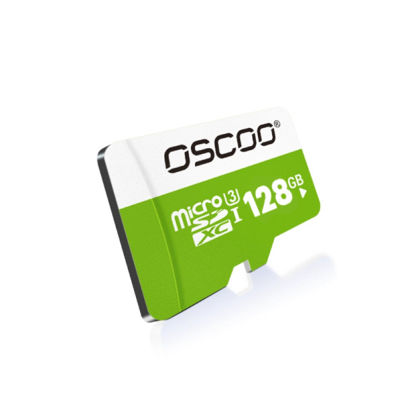 کارت حافظه MicroSD اوسکو مدل Green Series کلاس 10 استاندارد U3 سرعت 85mbs ظرفیت 128 گیگابایت