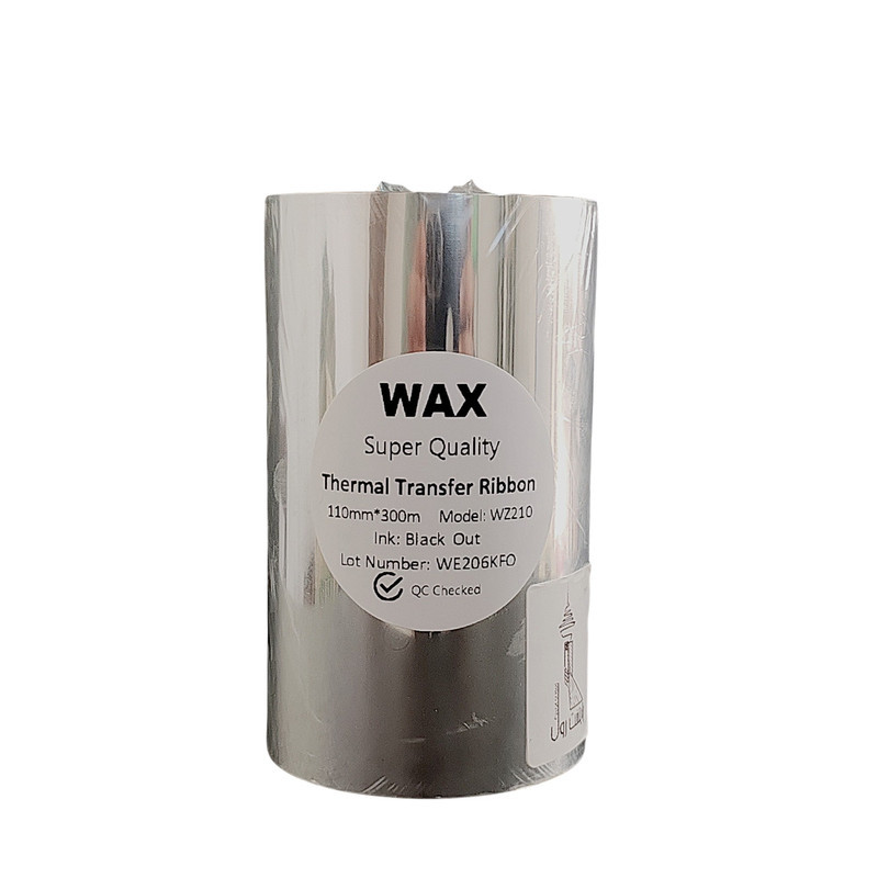 ریبون پرینتر لیبل زن پایتخت رول مدل P-Wax 110*300