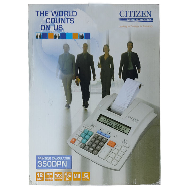 ماشین حساب سیتیزن مدل 350DPN