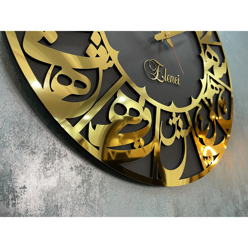 ساعت دیواری اِلِنسی مدل Chalipa کد 60c