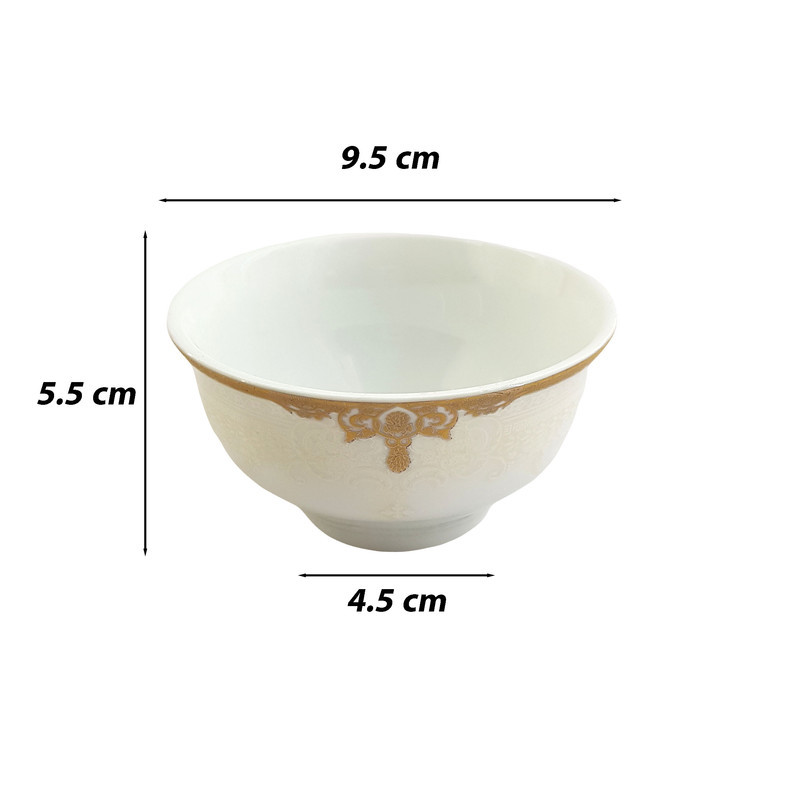 پیاله چینی پارس کد 28-463 بسته 6 عددی