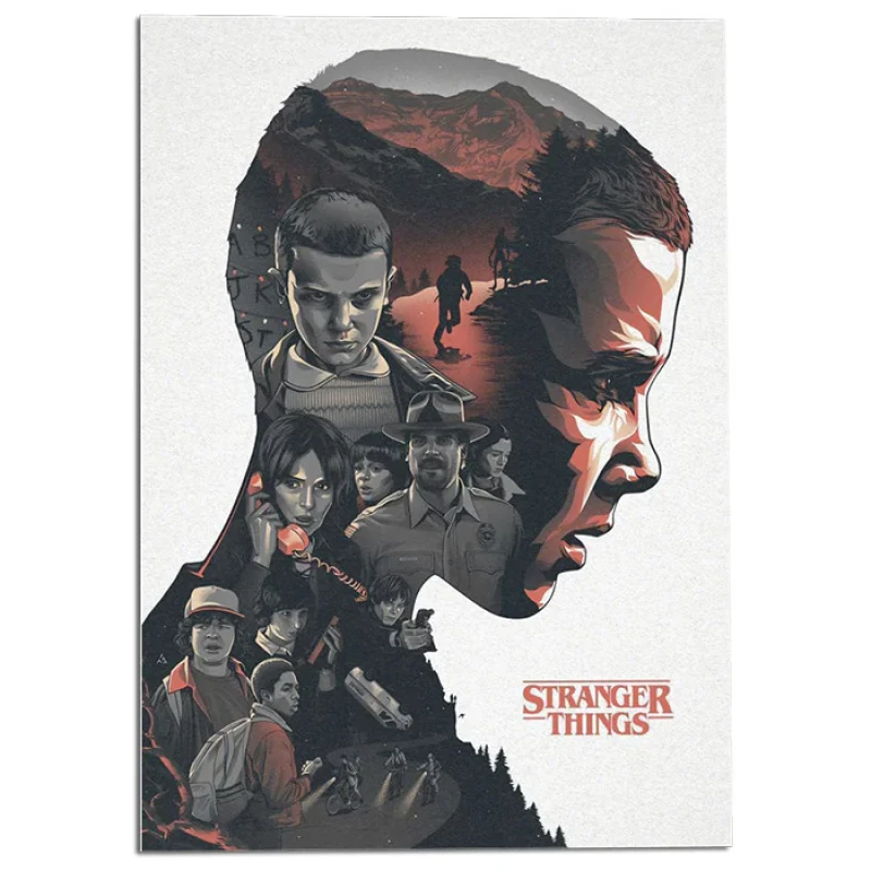 پوستر مدل فیلم Stranger Things کد 0056