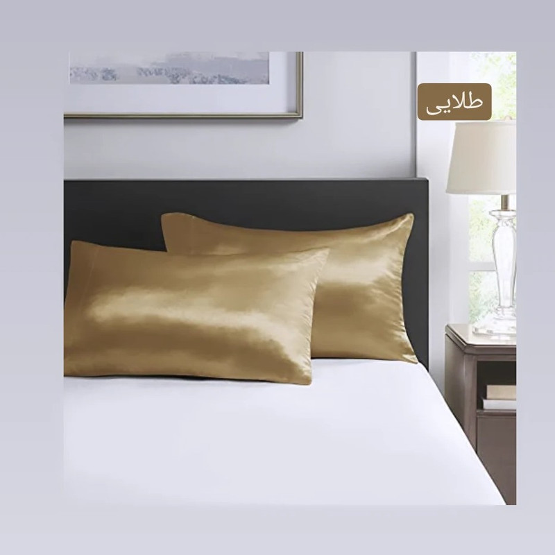 رو بالشتی ملولِی مدل سوپر ساتن ابریشم LX