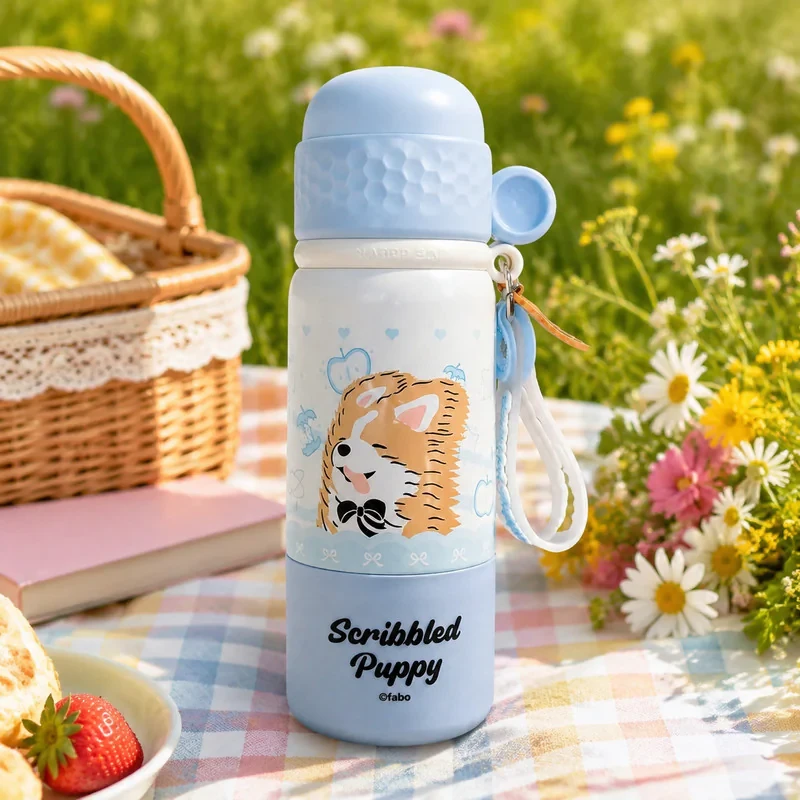 فلاسک کودک مدل کاپی بارا کد SOOSOO-075 گنجایش 0.49 لیتر