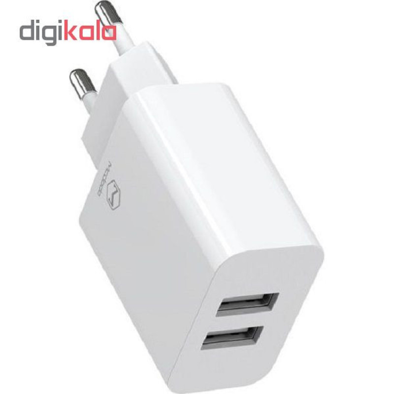 شارژر دیواری مک دودو مدل CH-6720 به همراه کابل تبدیل لایتنینگ