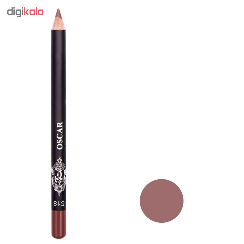 مداد لب اسکار مدل Waterproof Lipliner شماره 518