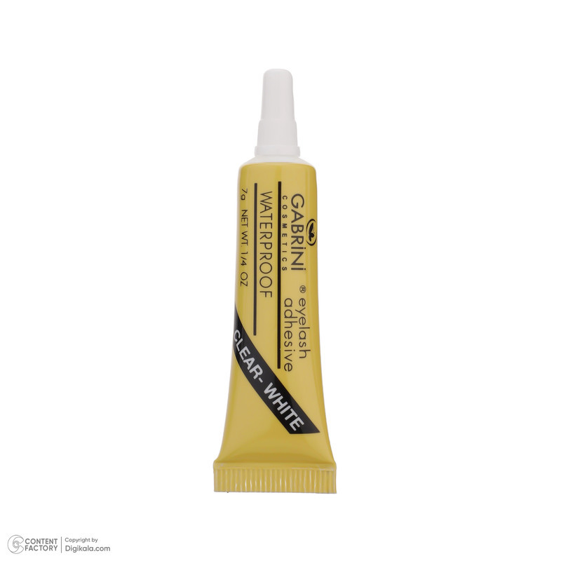 چسب مژه مصنوعی گابرینی مدل clear وزن 7 گرم