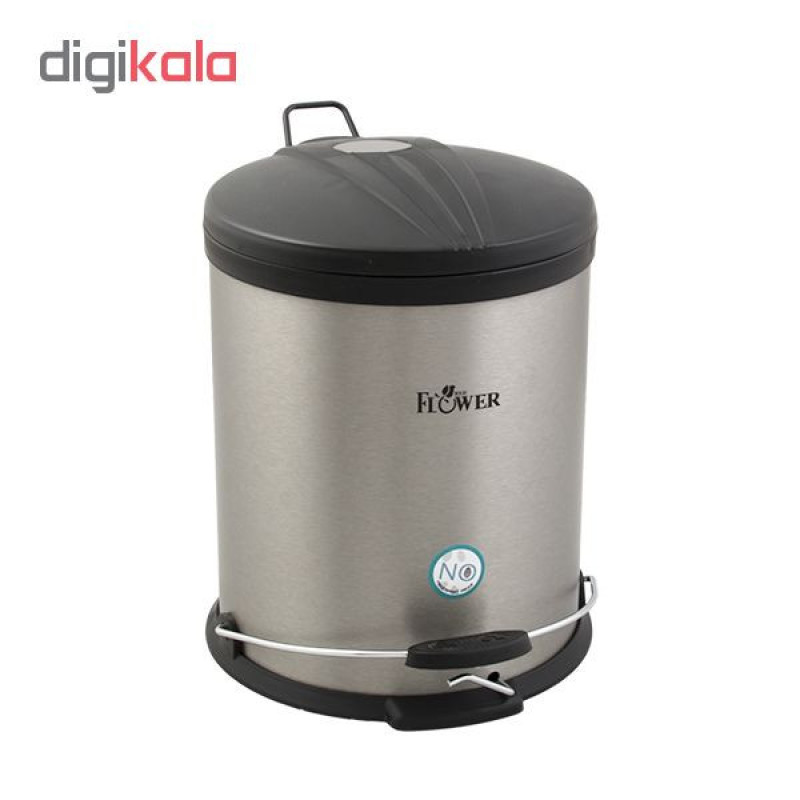 سطل زباله پدالی ردفلاور مدل flrp005 ظرفیت 5 لیتر