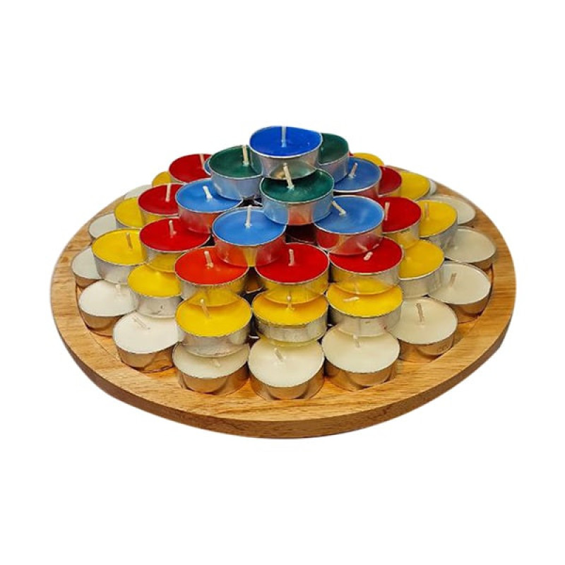 شمع وارمر بردیا مدل Tea Light بسته 100 عددی