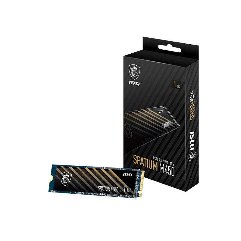 اس اس دی اینترنال PCIe Gen4 x4 ام اس آی مدل SPATIUM M450 ظرفیت 1 ترابایت
