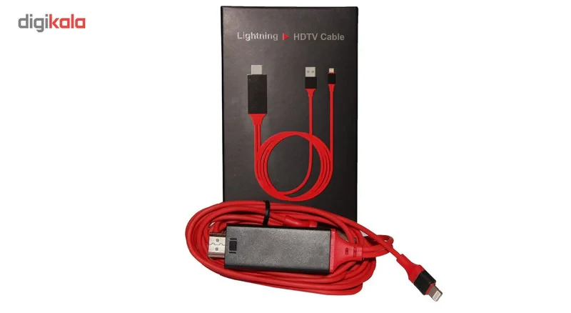 کابل تبدیل لایتنینگ به HDMI مخصوص تبلت و گوشی های اپل