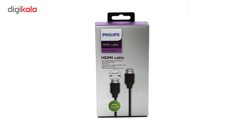 کابل HDMI فیلیپس مدل SWV1432BN به طول 0.9 متر