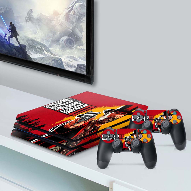 برچسب پلی استیشن ۴ مدل red dead کد PSP-335