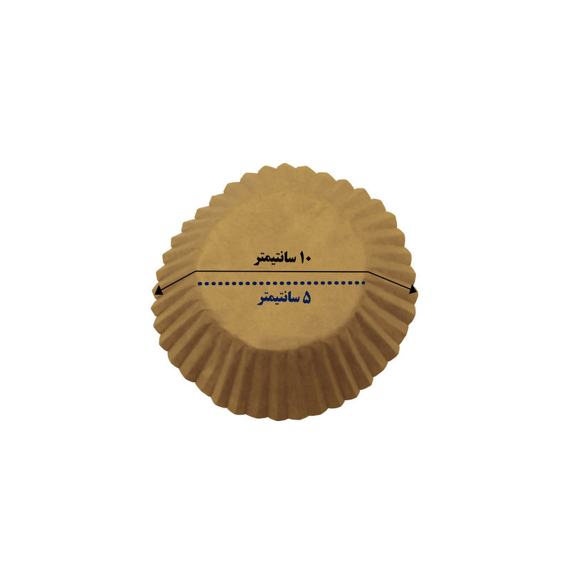 کپسول کاپ کیک مدل سوپرکیک کد 10 بسته 250 عددی