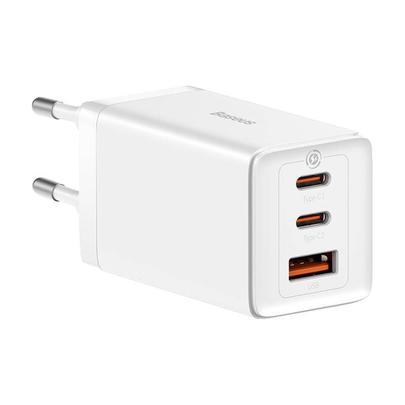 شارژر دیواری 65 وات باسئوس مدل GaN5 Pro Fast Charger به همراه کابل USB-C