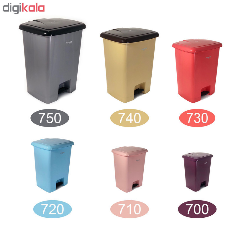 سطل زباله پدالی ممتاز پلاستیک مدل 700 ظرفیت 3 لیتری