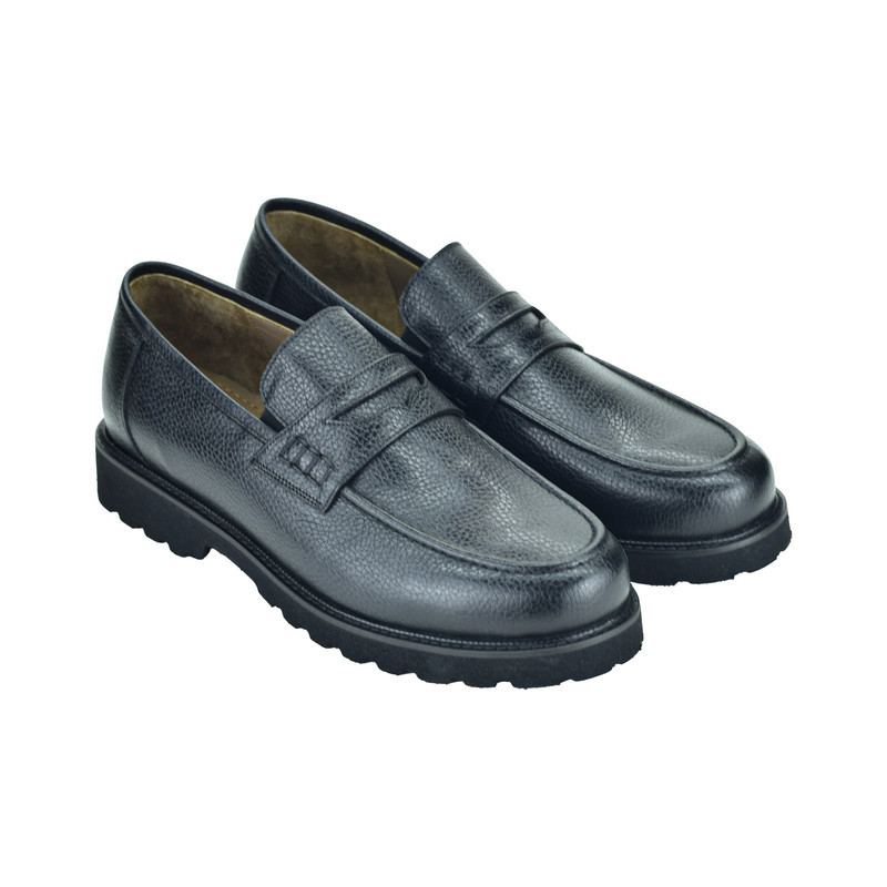 کفش رسمی مردانه کرمانی مدل طبی چرم فلوتر طبیعی دستدوز کد 1089