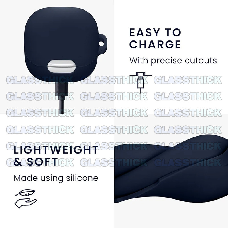 کاور گلستیک مدل Silicone-GL مناسب برای کیس هدفون بی سیم انکر Liberty 4 NC