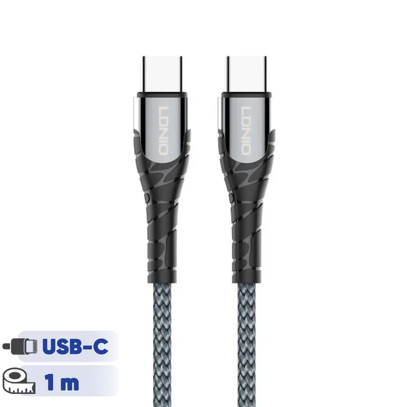 کابل USB-C الدینیو مدل LC101 طول 1 متر