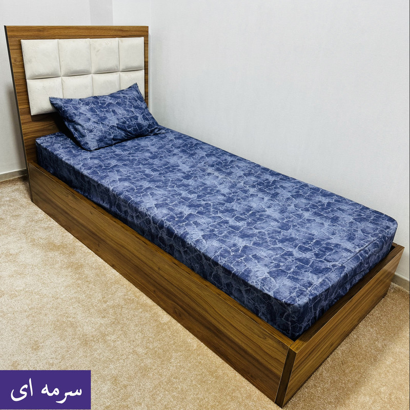 ملحفه ناتوسا مدل روانداز رویال یک نفره سایز 140×200 سانتی متر