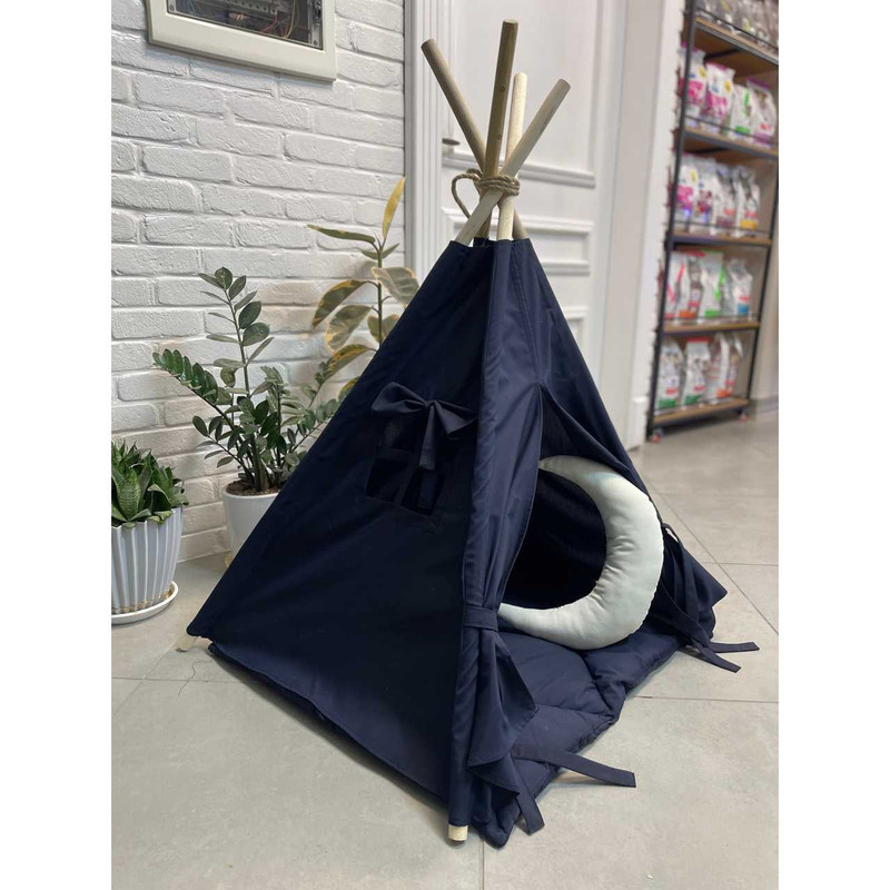 جای خواب سگ و گربه مدل چادر سرخپوستی کد ۶۱
