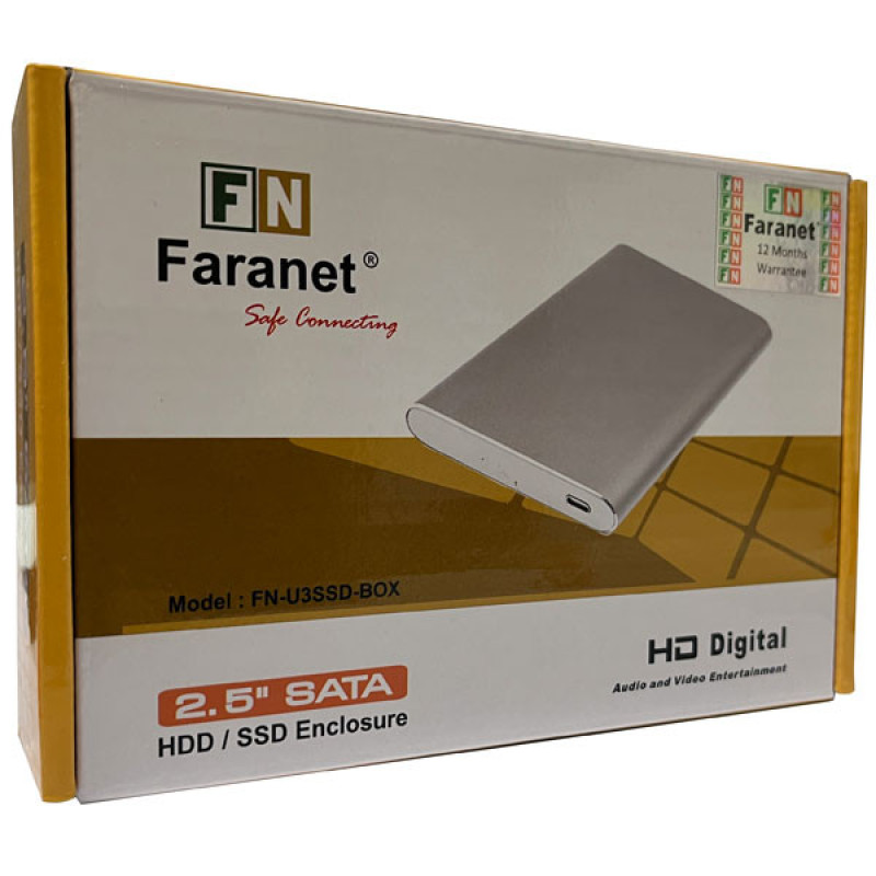 باکس تبدیل SATA به USB3.1 فرانت مدل FN-U3SSD-BOX