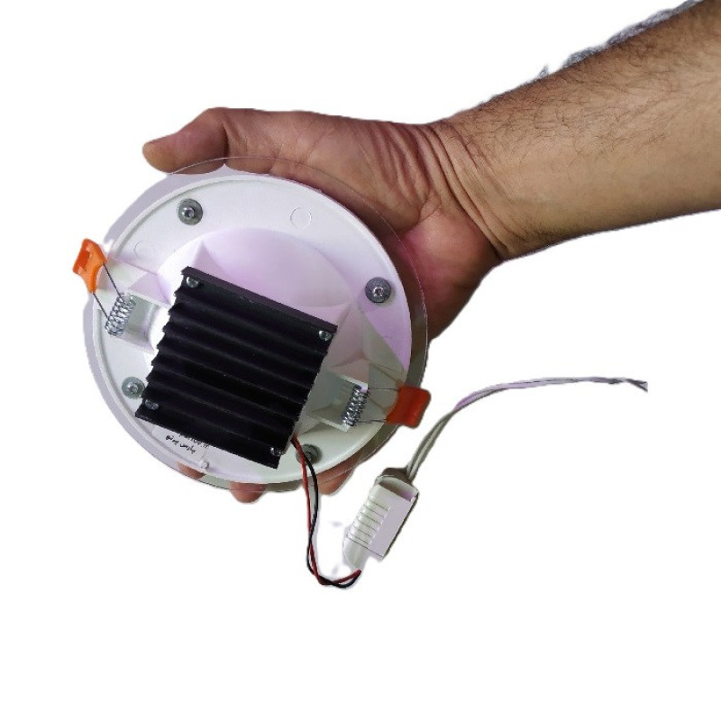 پنل ال ای دی 12 وات مدل هالوژنی رشدگیاه کد PAN12WGR_SMD