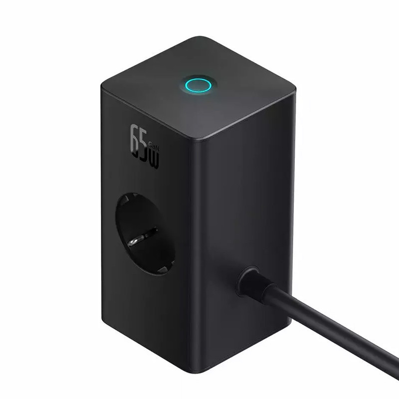 هاب شارژر 4 پورت 65 وات بیسوس مدل PSLR000301