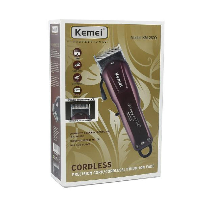 ماشین اصلاح موی صورت کیمی مدل KM-2600