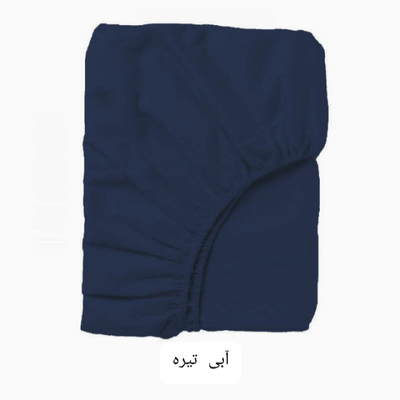 سرویس ملحفه مدل کشدوز میکروفایبر کد 90 یک نفره دو تکه