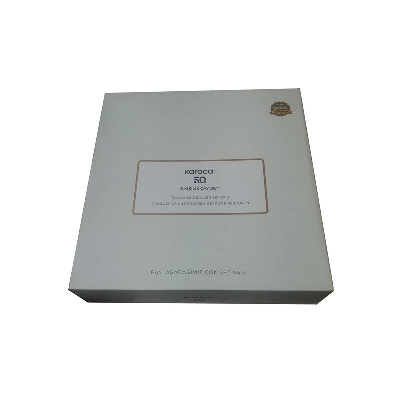 سرویس چای خوری 6 پارچه 6 نفره کاراجا مدل Seda