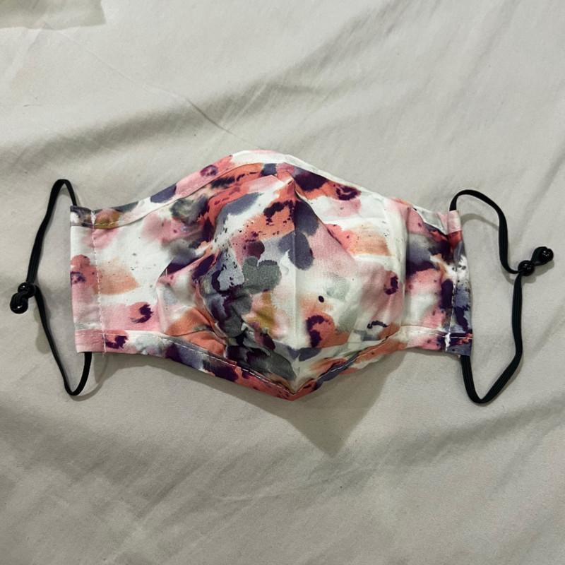 ماسک پارچه‌ای دو لایه آی ام مدل Bo90 بسته 6 عددی