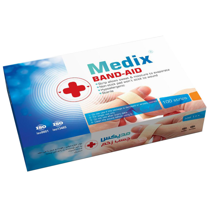 چسب زخم مدیکس مدل Antiallergic مجموعه 2 عددی