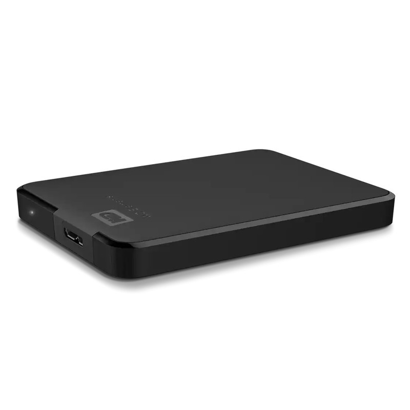 هارد اکسترنال وسترن دیجیتال مدل ELEMENTS ظرفیت یک ترابایت دارای رابط USB Type-A 3.2