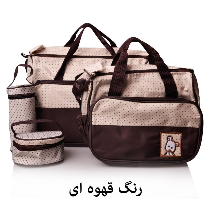 ساک لوازم کودک و نوزاد مدل SF-00125 بسته 4 عددی