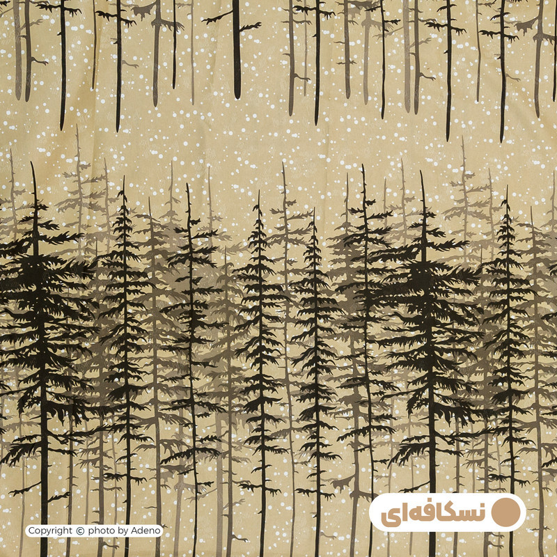 کاور لحاف آدنو مدل کاج کد IR164 دونفره سایز 220x240 سانتی متر