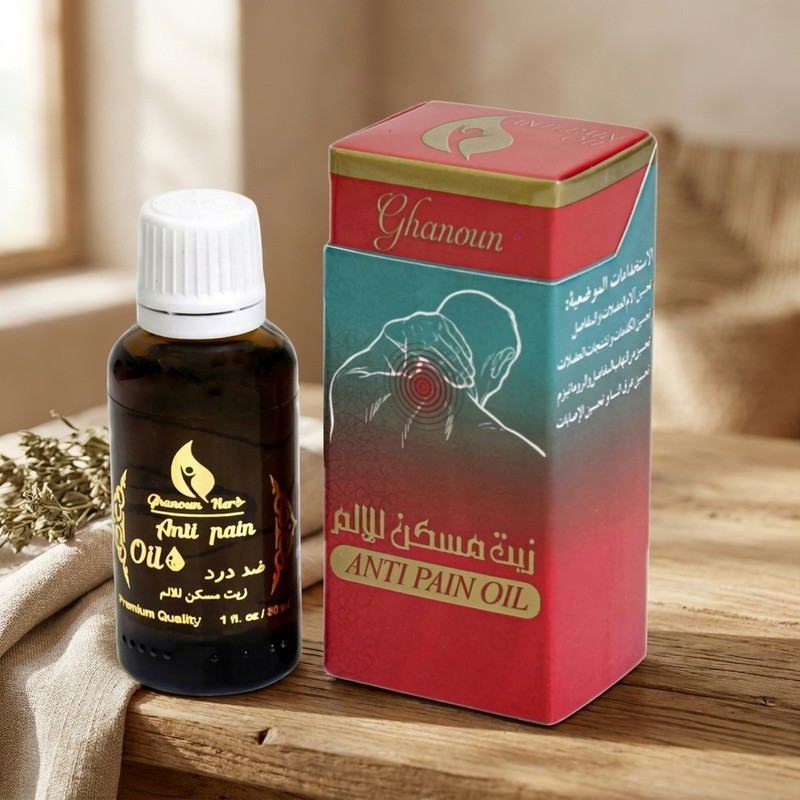 روغن ماساژ ضد درد گیاه قانون مدل Anti Pain حجم 30 میلی‌لیتر با مجوز سازمان غذا و دارو برای تسکین دردهای عضلانی و مفصلی