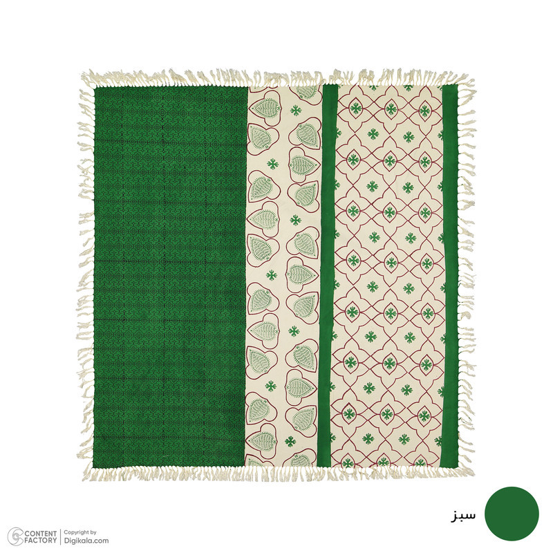 رومیزی بومی مدل 05 سایز 100x95 سانتی‌متر