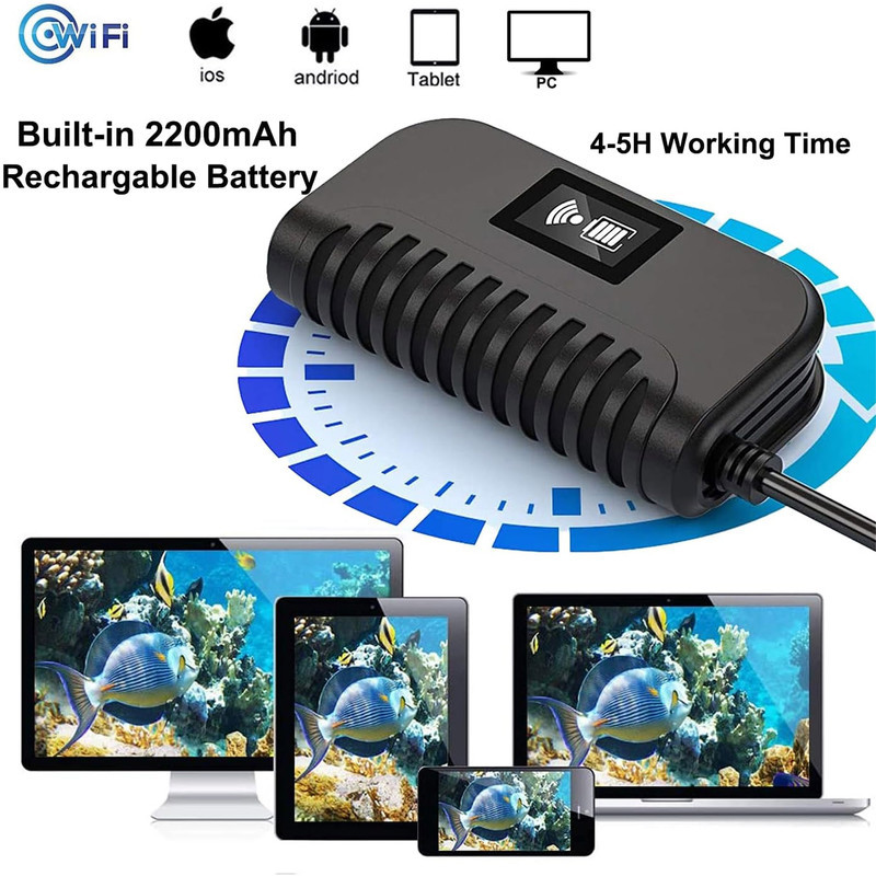 دوربین آندوسکوپی مدل وای فای اتوفوکوس 10M 5MP HD