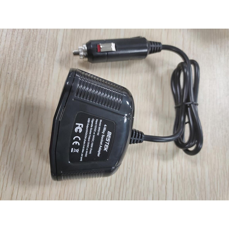 شارژر فندکی 150وات 4 پورت مدل MRS152BK