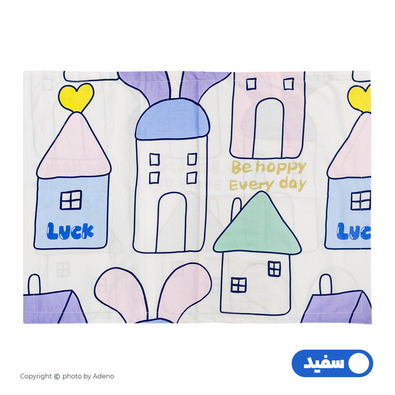 سرویس روتختی یک نفره 3 تکه آدنو مدل Luck کد FI35