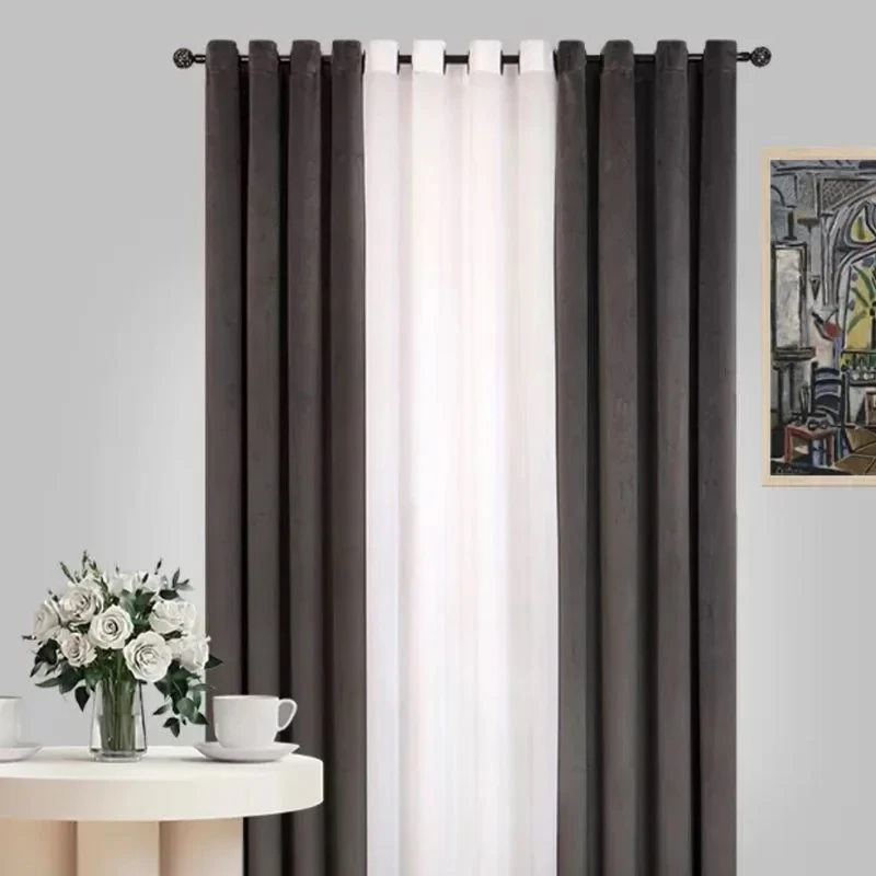 پرده مدل نازلی پانچ سایز 140x280 سانتی متر
