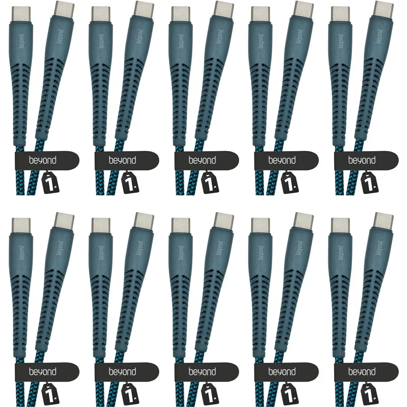 کابل USB-C بیاند مدل BCC-301kf  CHARGE DATA طول 1 متر بسته 10 عددی