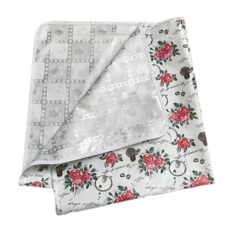 سفره 6 نفره مدل آوا طرح 2 رو کد 07 سایز 150×100 سانتی متر
